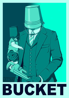 Shaded colour half body, simple BG +Extra character upgrade